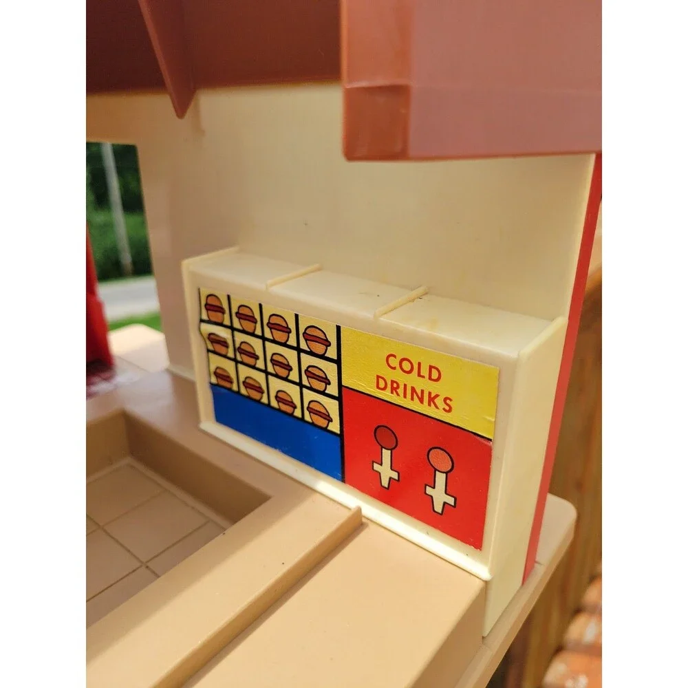 McDonald's Vintage 1974 Playskool Familiar Places Play Set - Restaurant ONLY