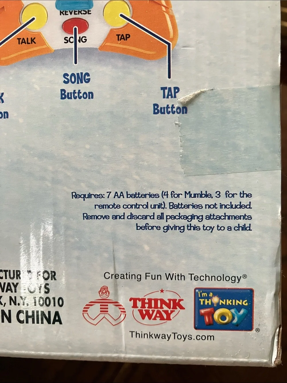 Thinkway Toys happy feet