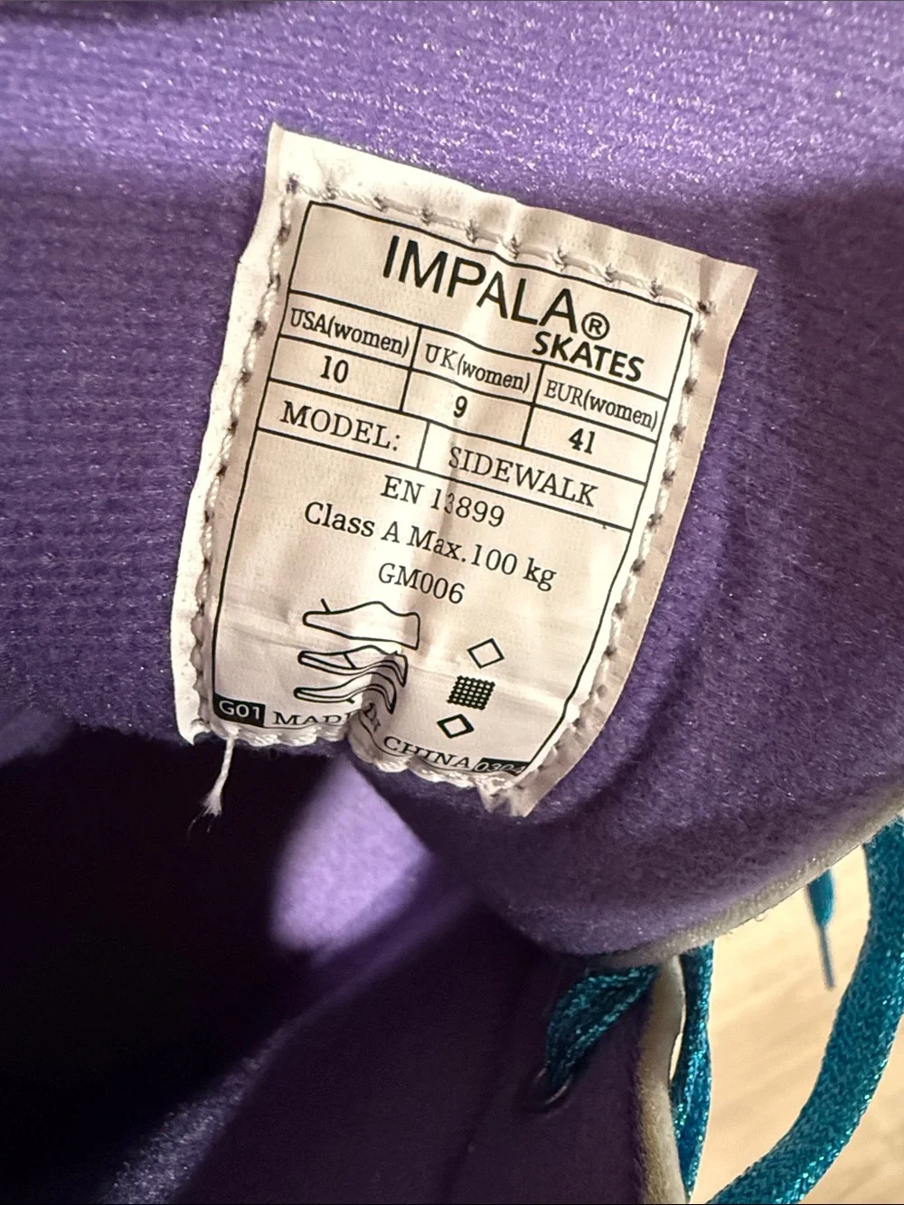 Impala iridescent holographic