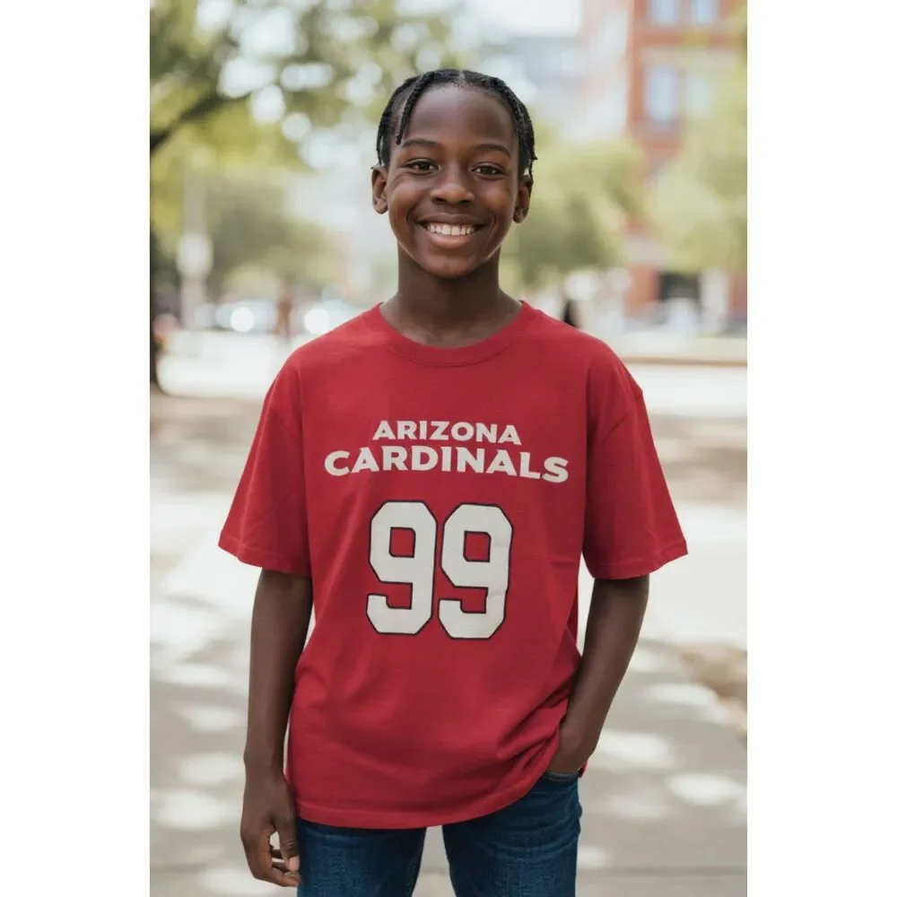 NFL ARIZONA CARDINALS JJ WATT JERSEY T-SHIRT YOUTH S-CH-P 8