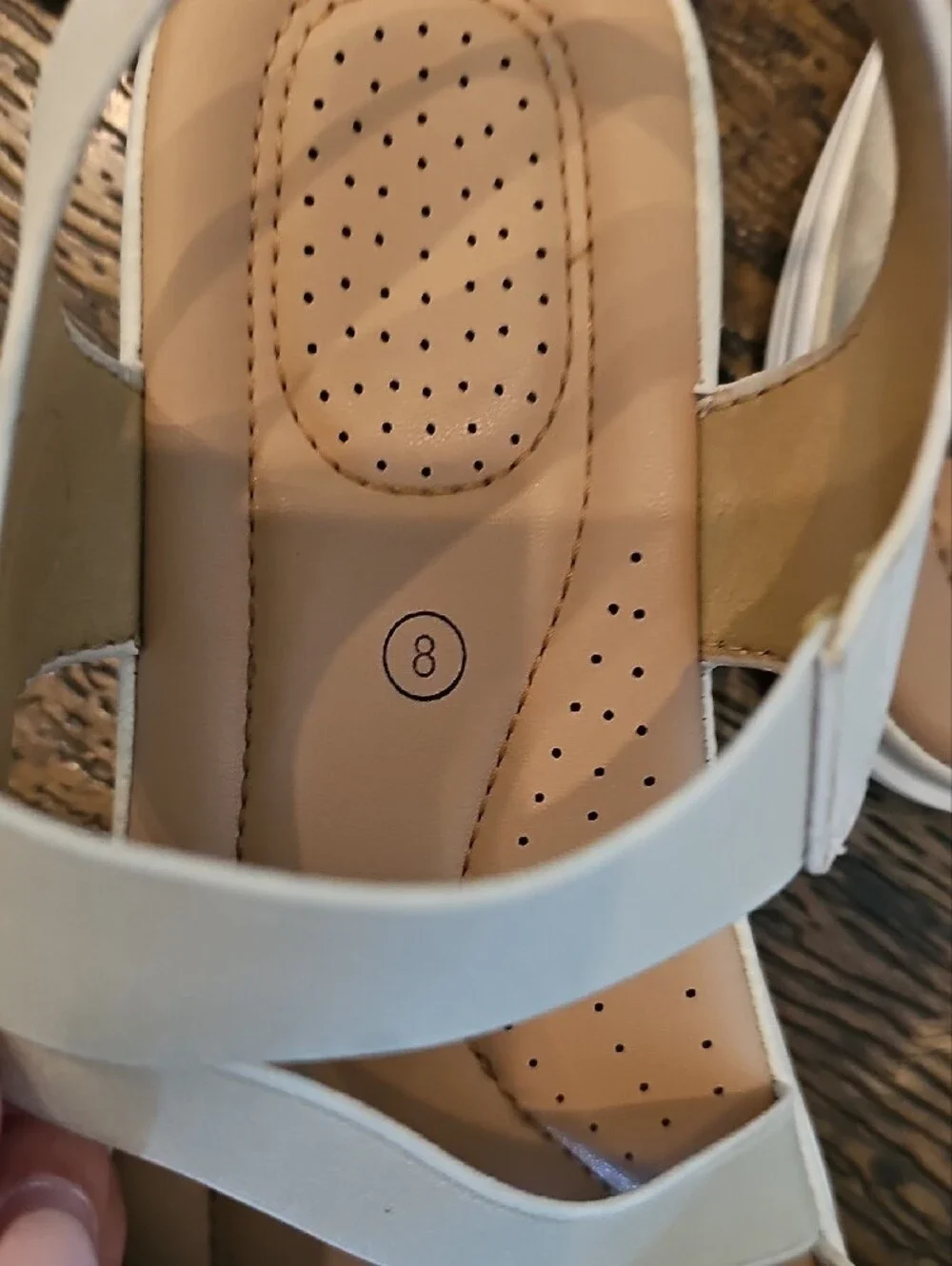 Mysoft Beige Strappy Comfort Sandals