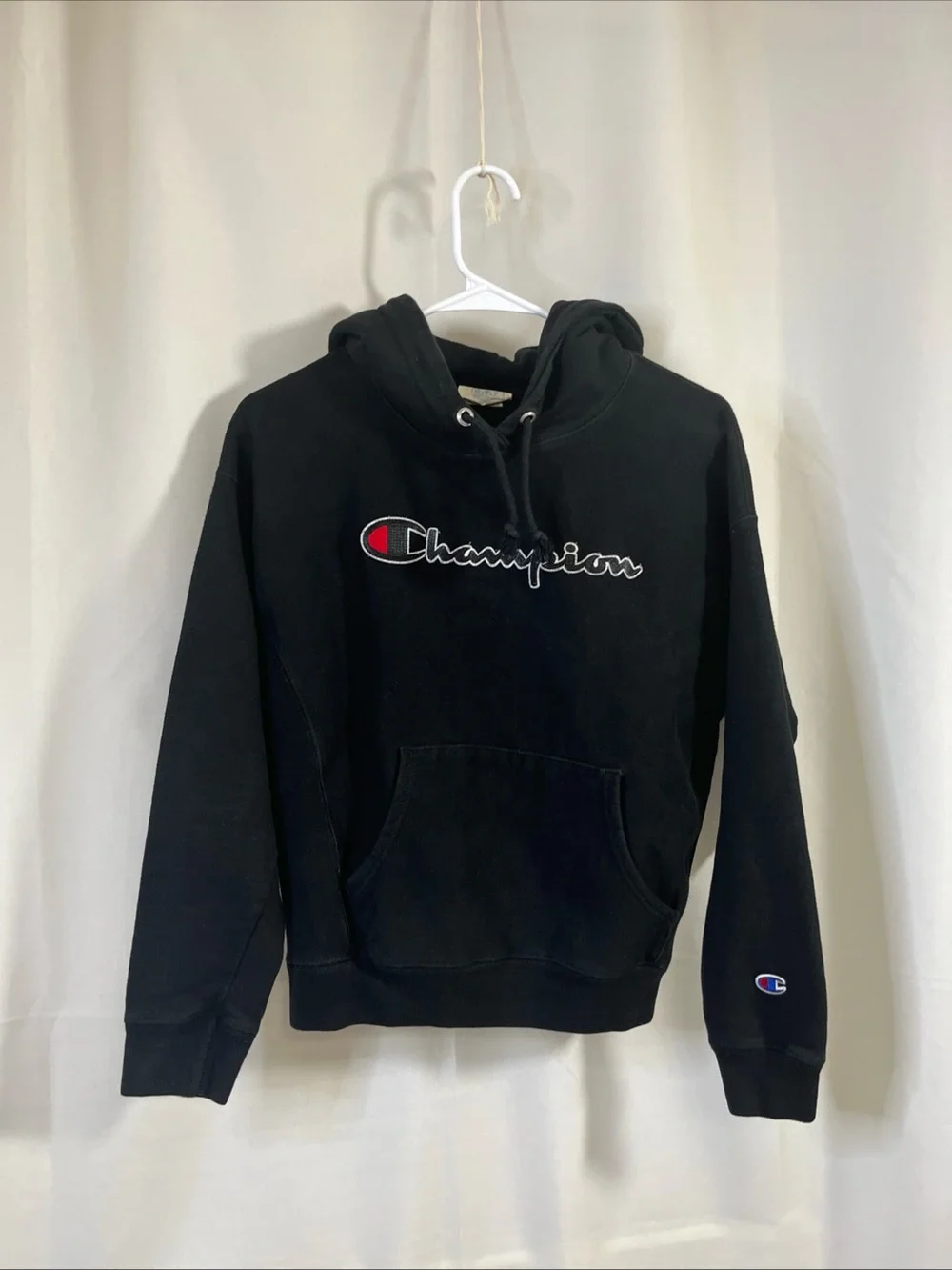 Champion Black Sweatshirt Hoodie Size Medium Boys