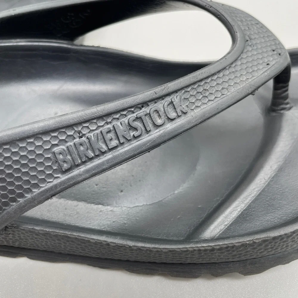 Birkenstock Honolulu EVA Sandals Womens 39 (US 8) Black Waterproof Flip Flops
