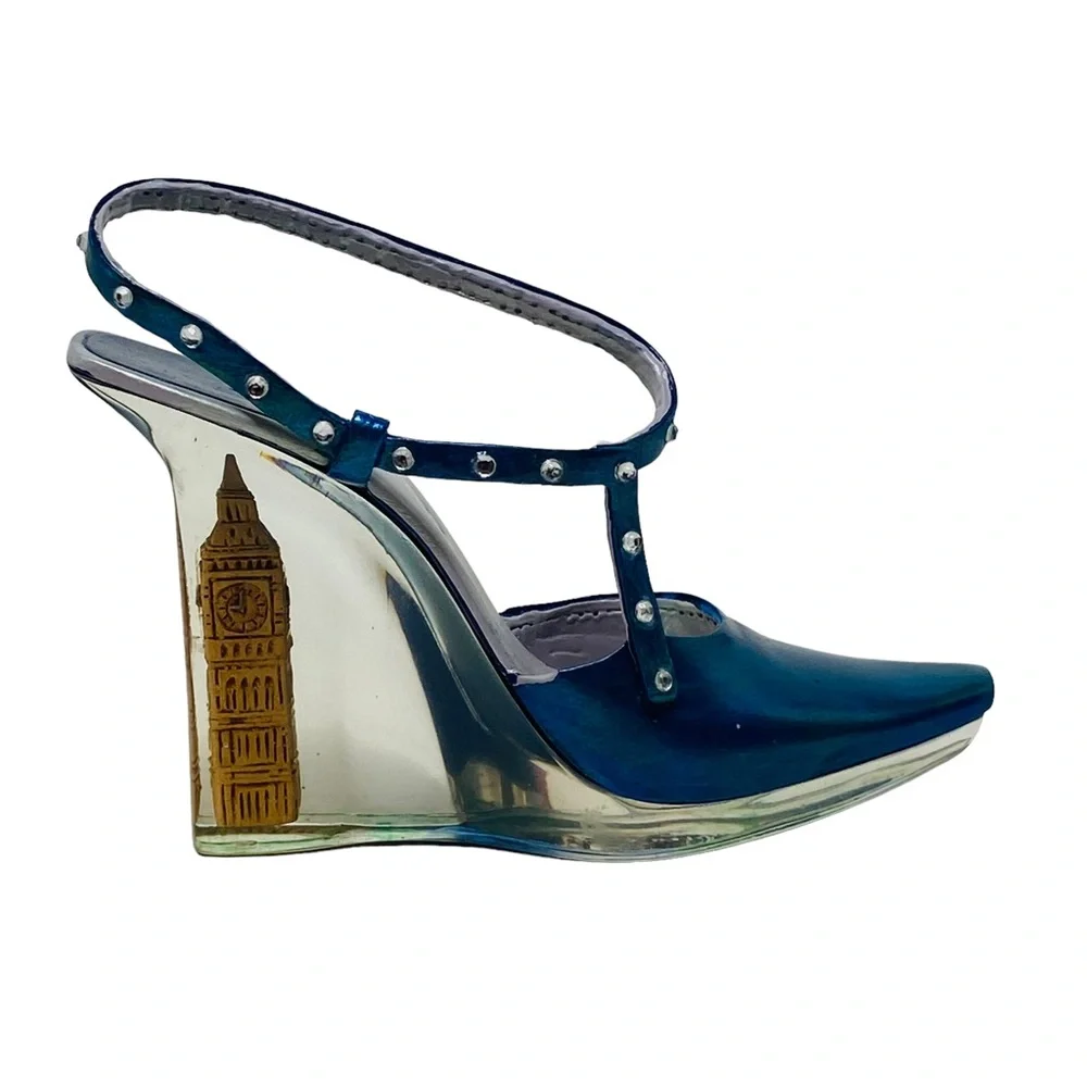 Just The Right Shoe HIGH TIME Rare By Lorraine Vail Big Ben Tower
