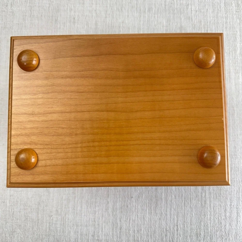 Vintage Falling Rain Nature Chimes Handmade Taiwan Meditation Zen Sound Box