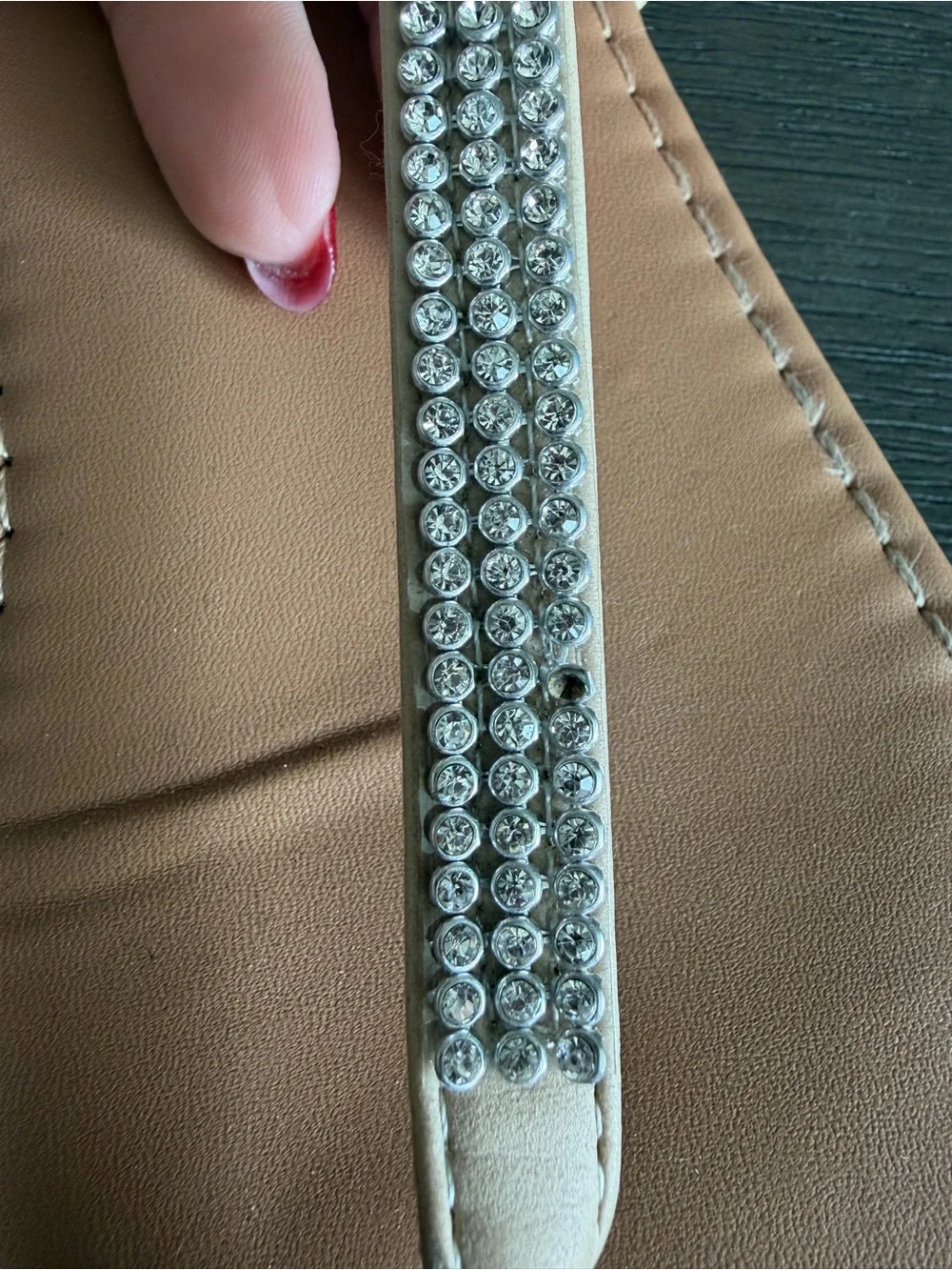torrid cream strap