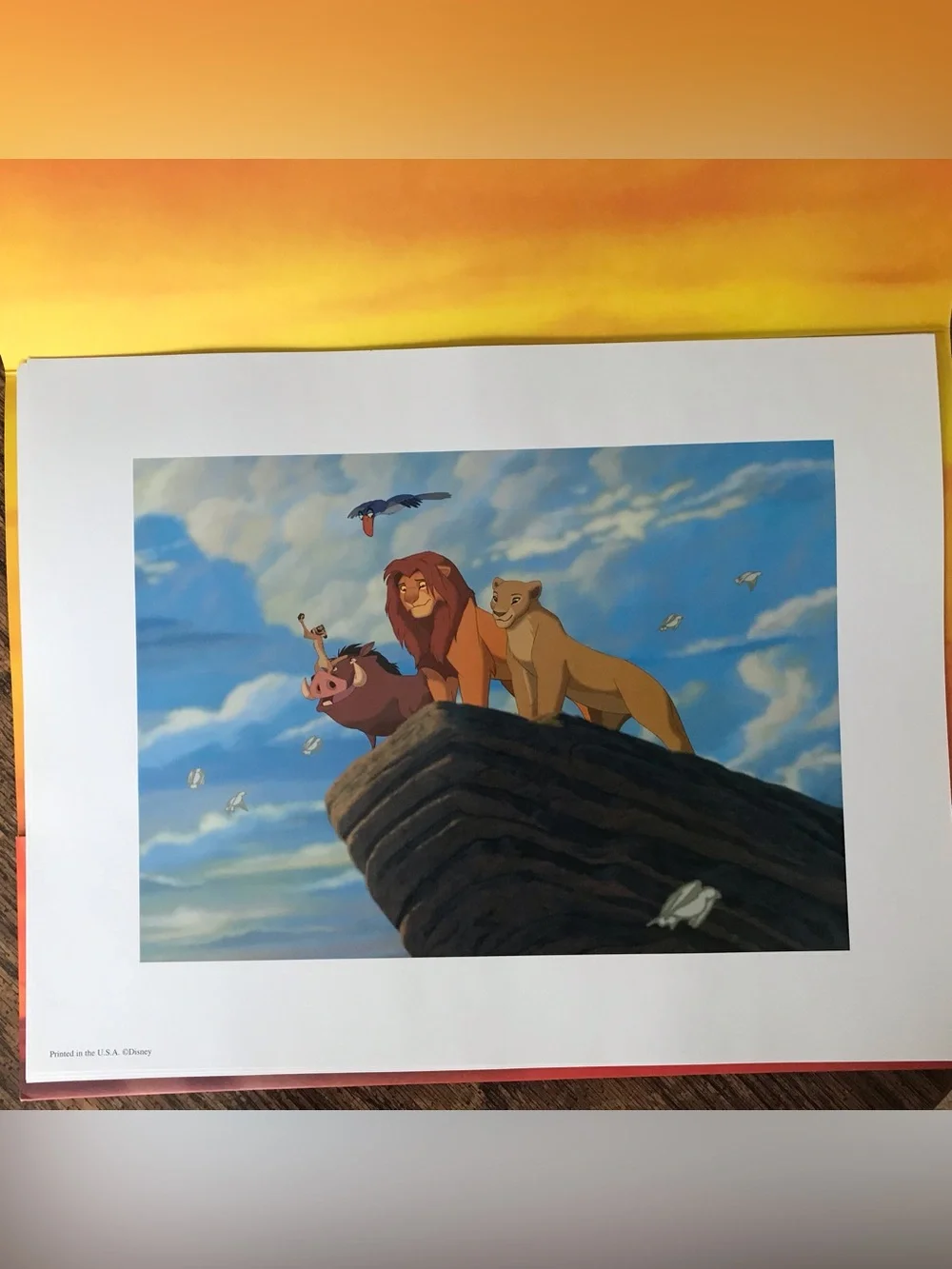 Disney set lion
