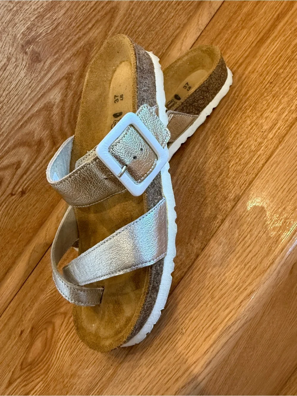N/A buckle sandals