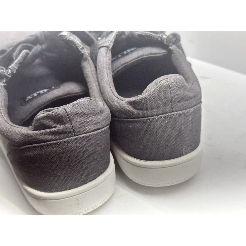 Billy Footwear Zippered Toe Classic Lace Up Low Top Men Sneakers Size 9.5