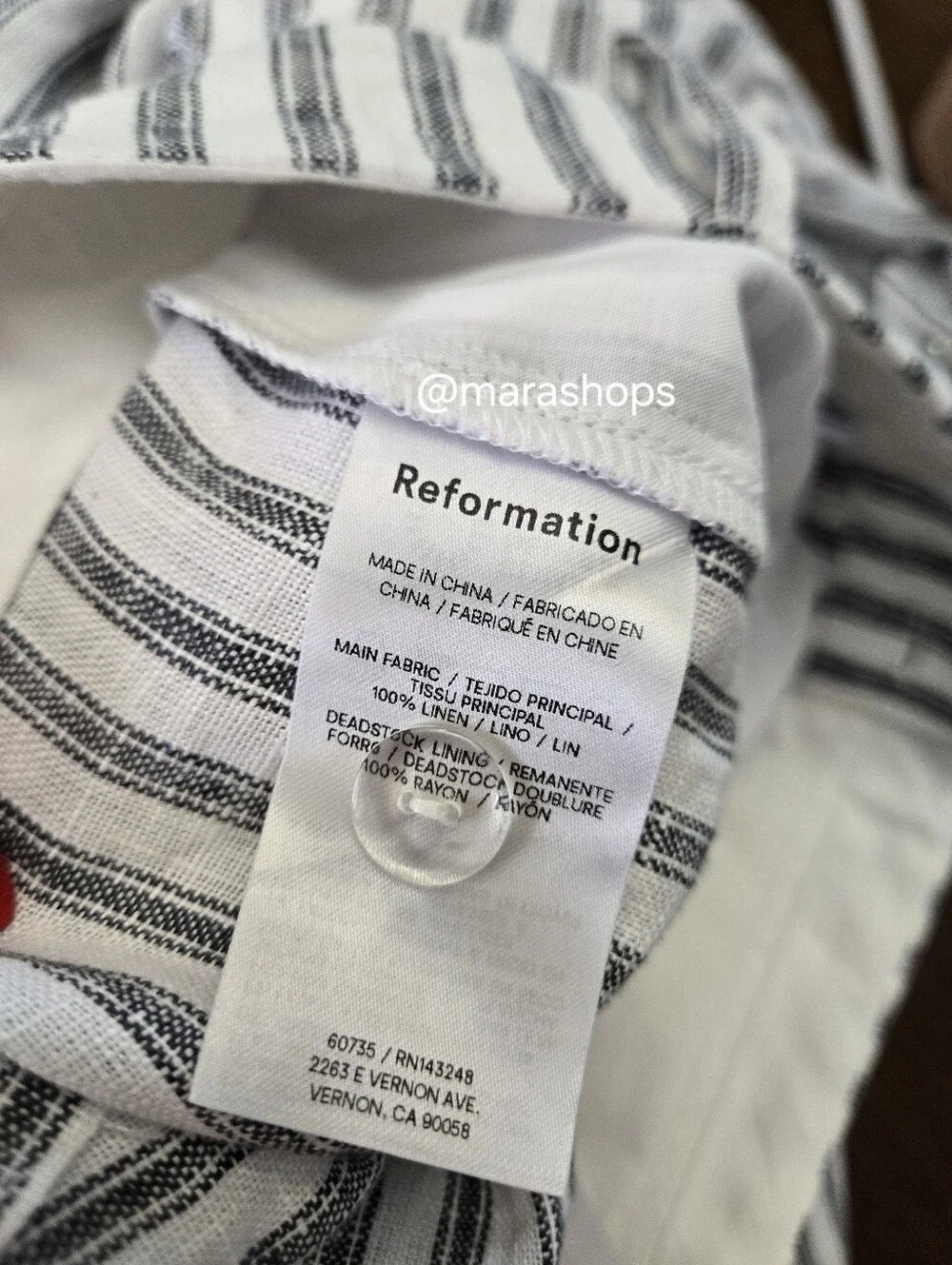 Reformation new tags