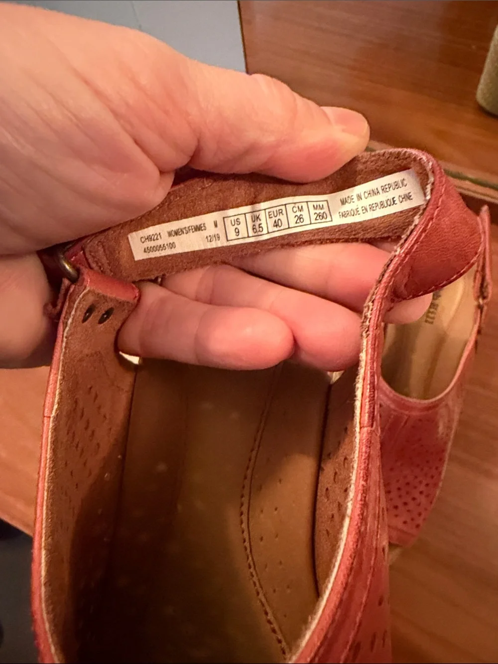 Cobb Hill by New Balance perforated leather