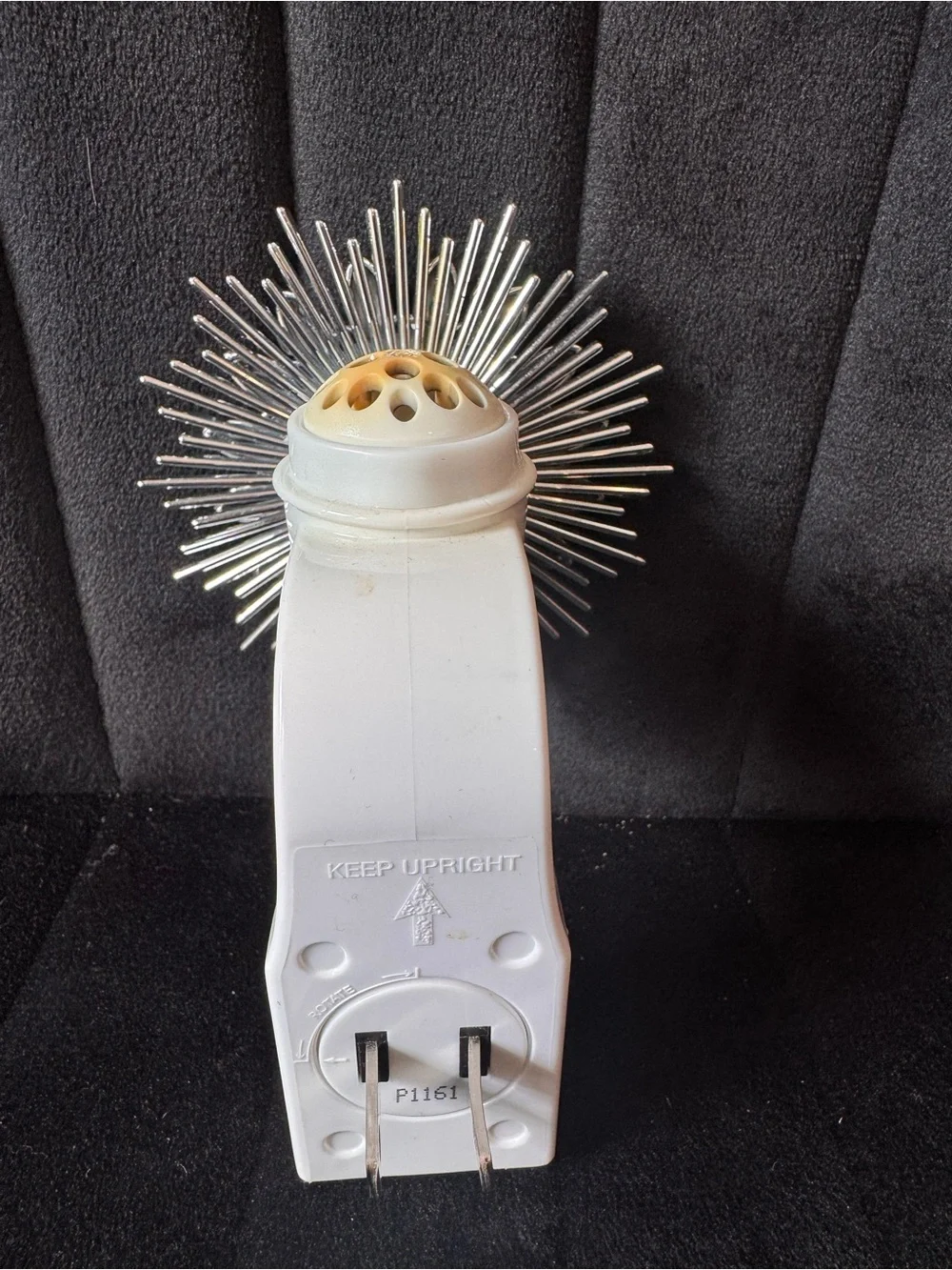 Sunburst Gems Bath and BOdy works fragrance plug in nightlight silver beauty