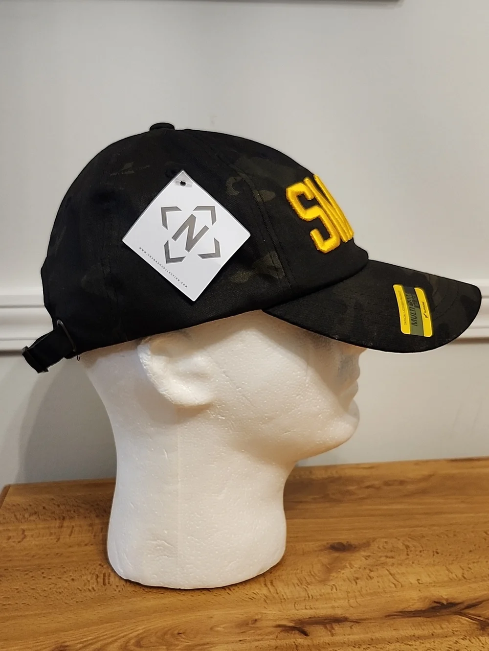 The NASH Collection SMASH Camo Ballcap Nashville TN Strapback Adjustable New NWT