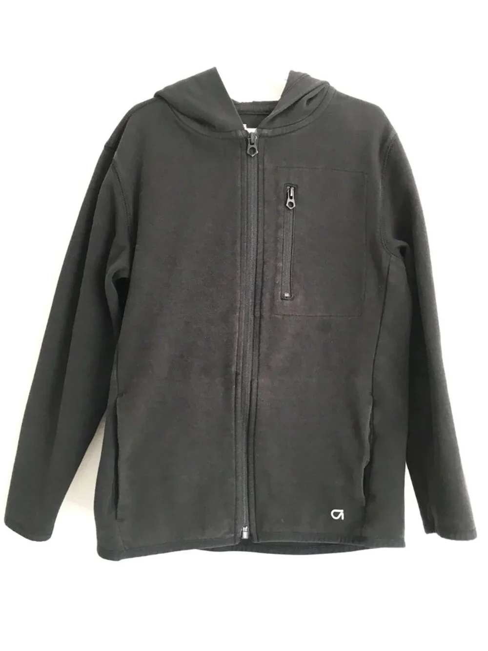 Gap Girls Black Lightweight Hoodie Size Medium