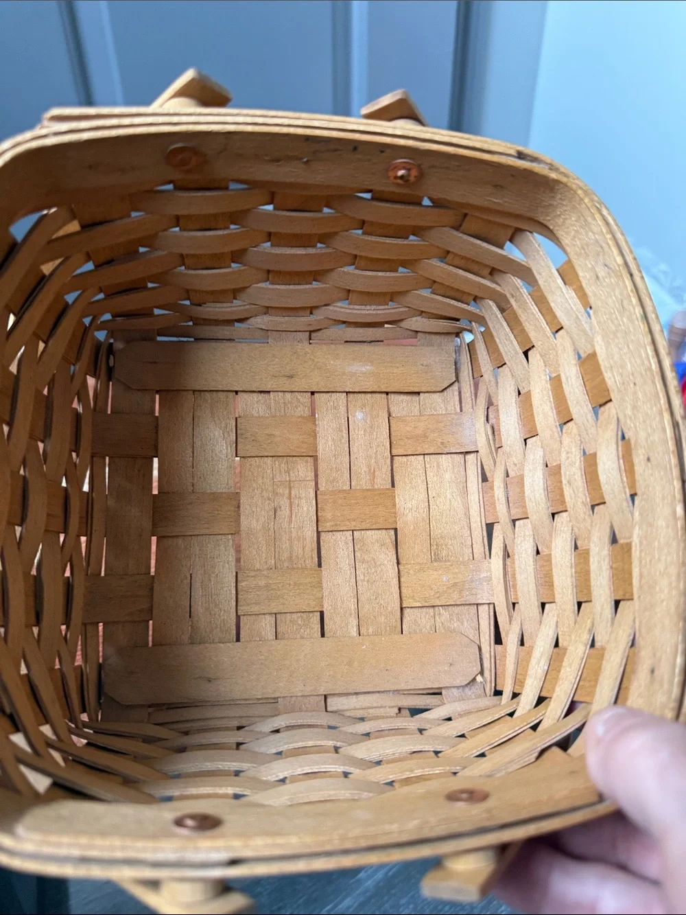 Longaberger tag front