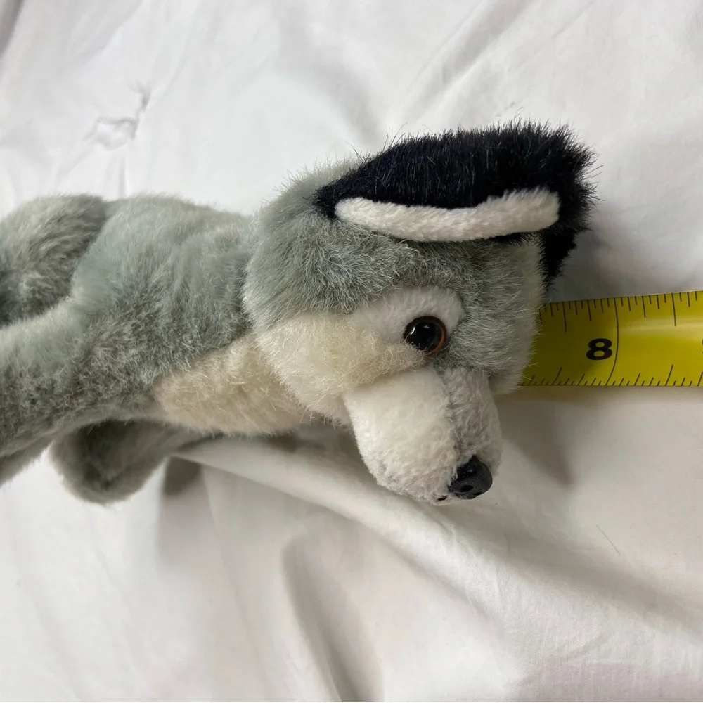 Siberian Husky Puppy Stuffed Plush Grey and Cream Animal