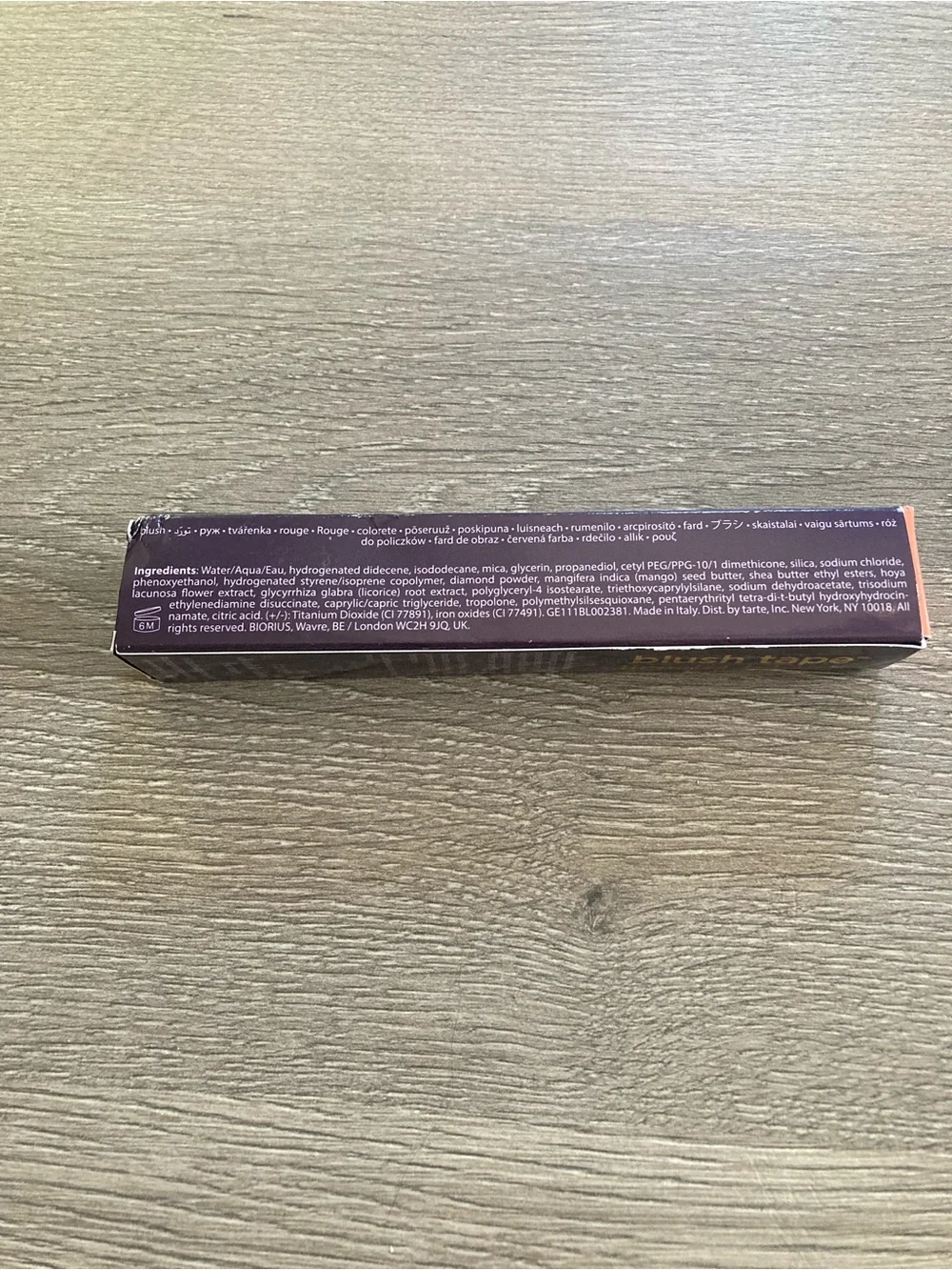 tarte creamy liquid