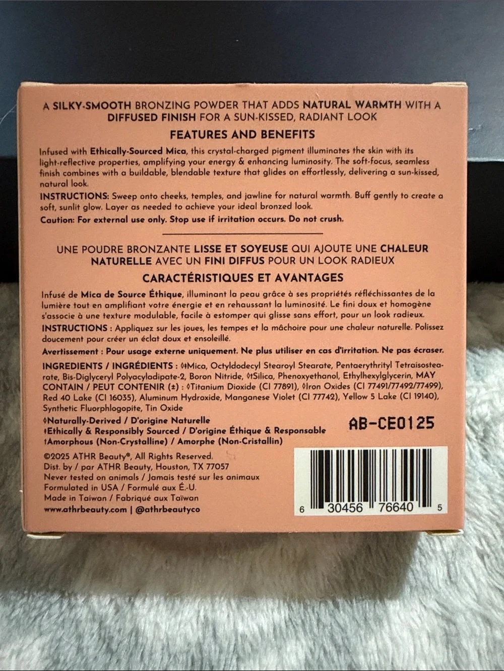 Athr Beauty ethereal diffused