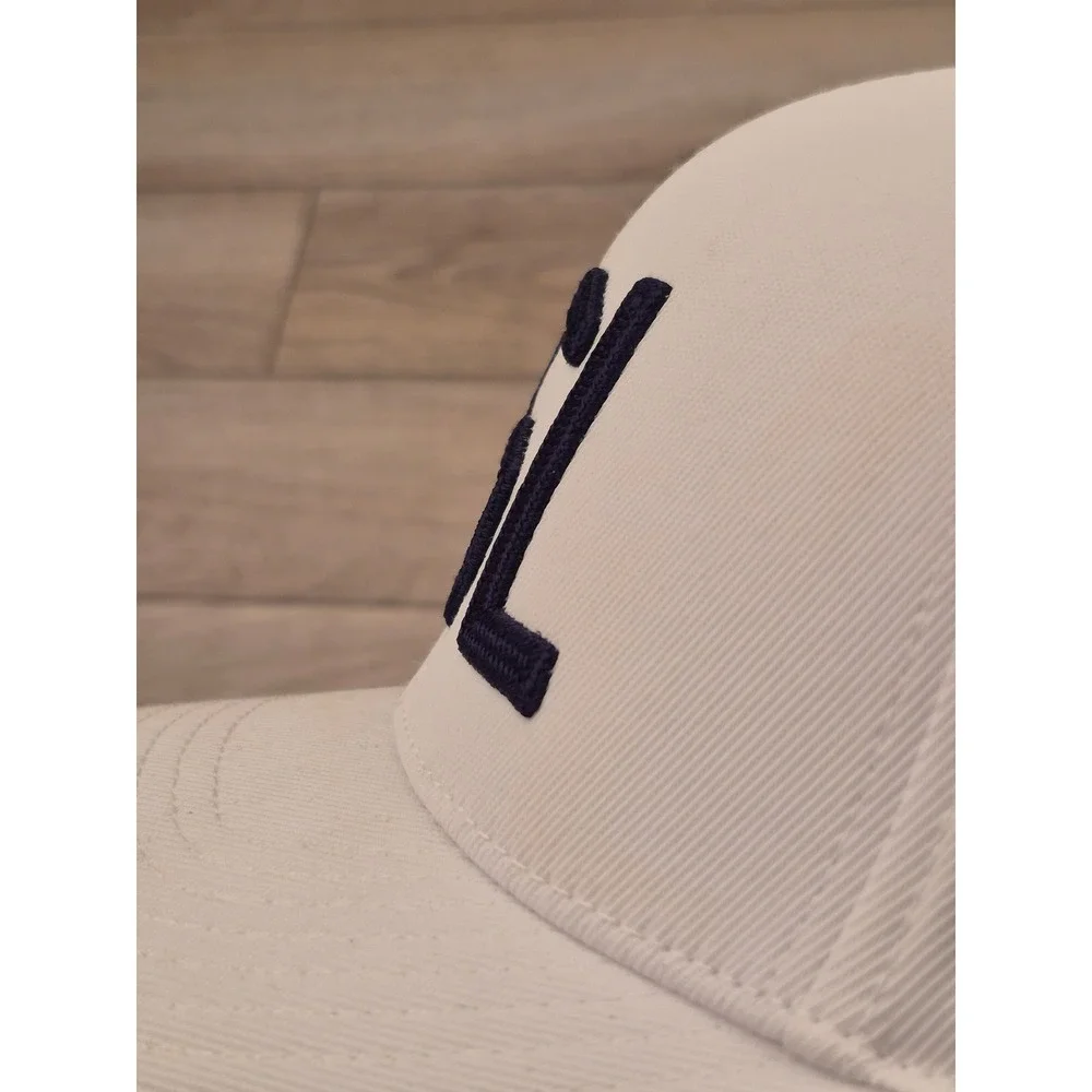 G/FORE CSL Cabot Saint Lucia Golf Hat White‎ Snapback Navy Embroidery Mens