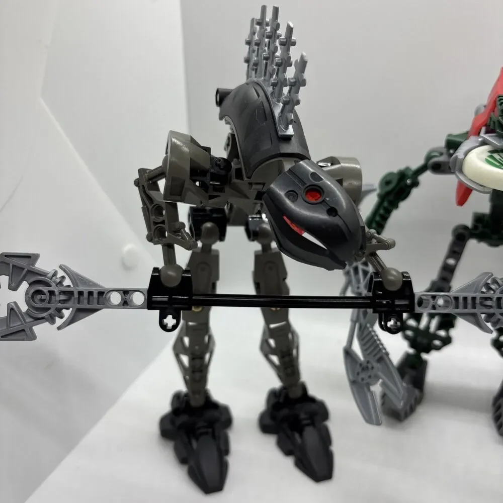 Lot of 4 Lego 8590 Guurahk, 8616 Vorzakh, 8567 Lewa Nuva, 8602 Nokama (no foot)