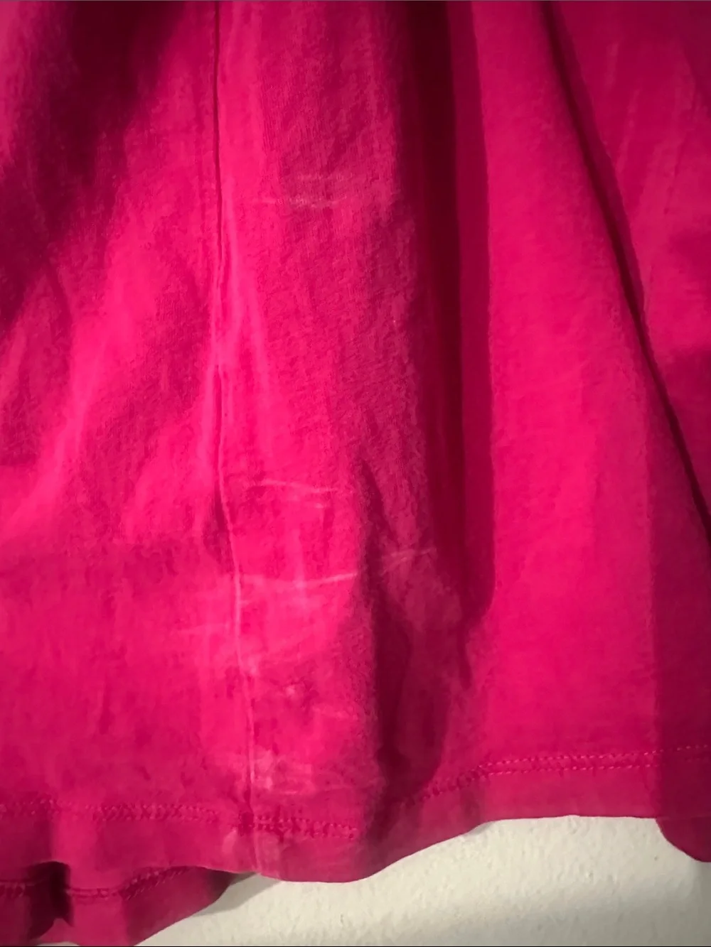 LRL Lauren Active Womens LS Top Pink W/embroidered Gold Crest Logo Cotton Sz L