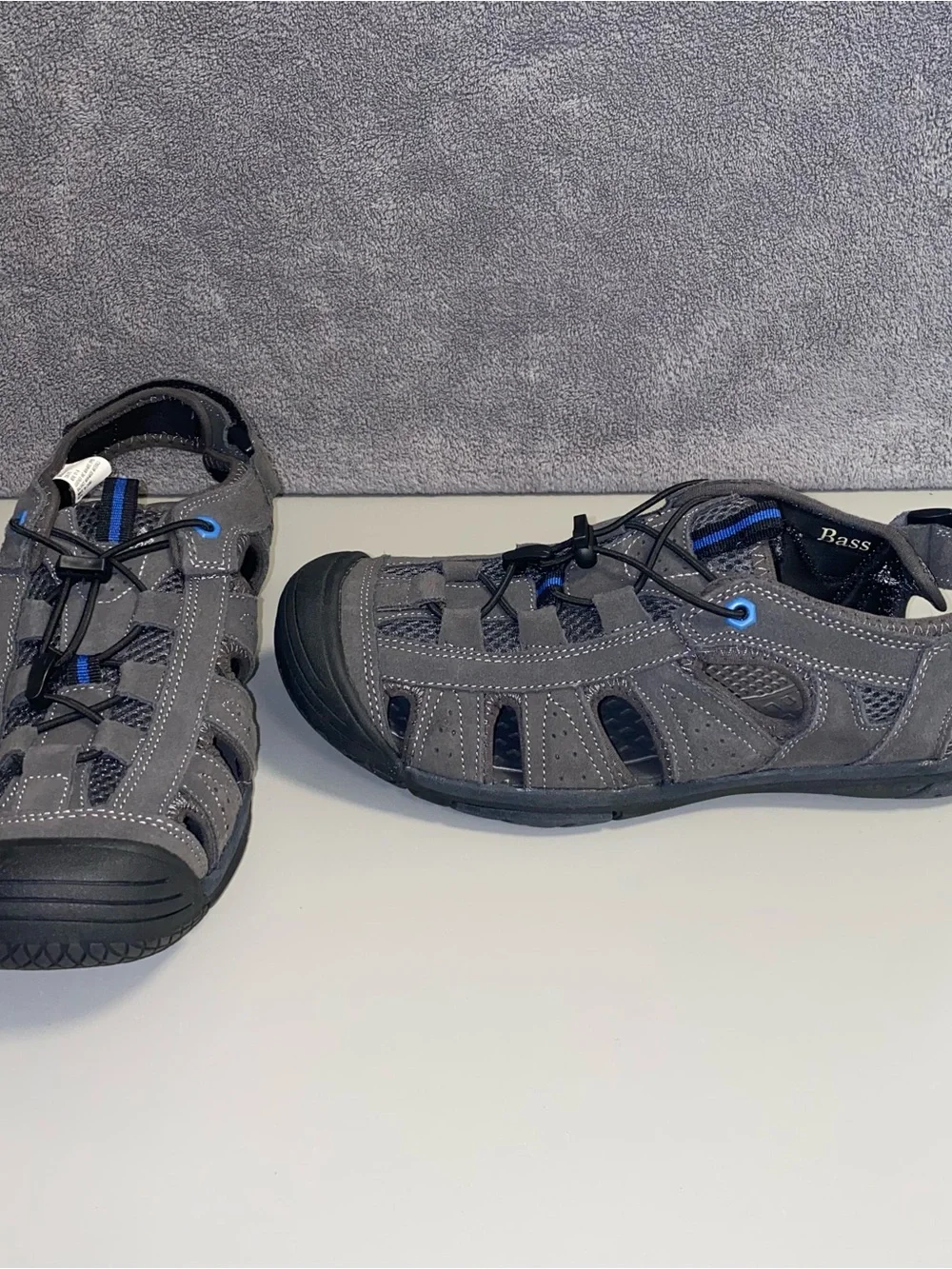 G.H. Bass & Co Defense Grey Closed Toe Outdoor Sandals Mens 10.5M