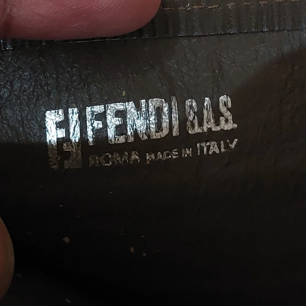 Fendi brown monogram