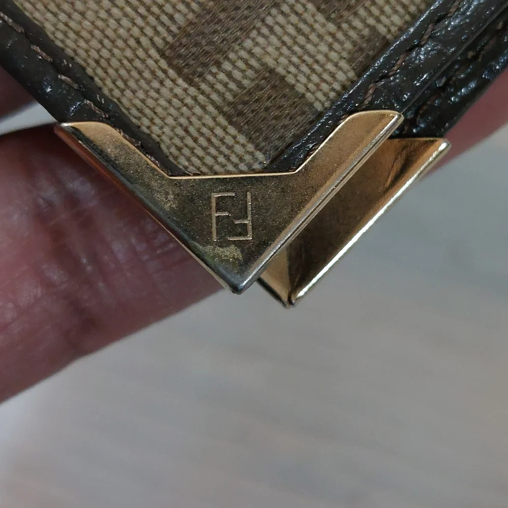 Fendi brown monogram