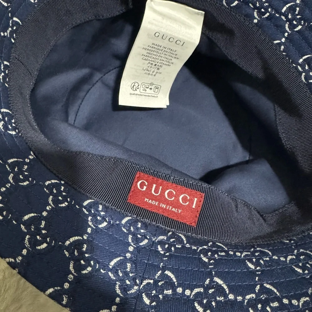 Gucci designer bucket