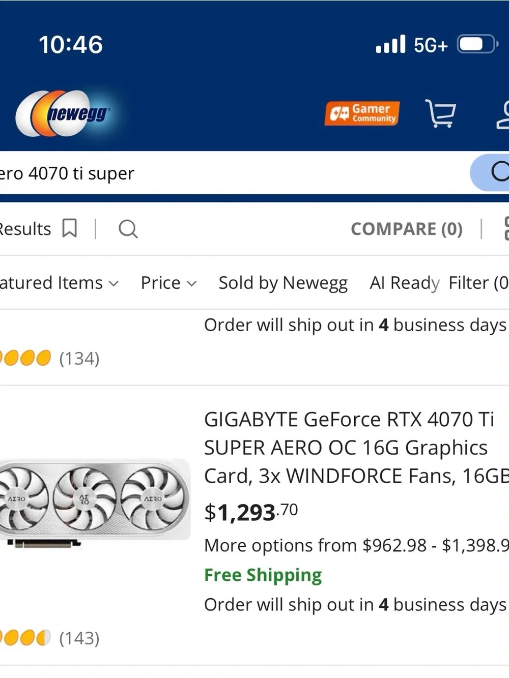 GIGABYTE screen shows
