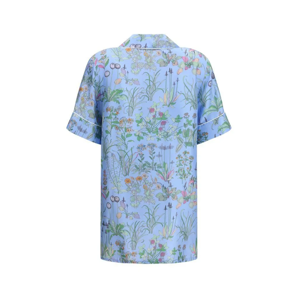 Gucci printed silk