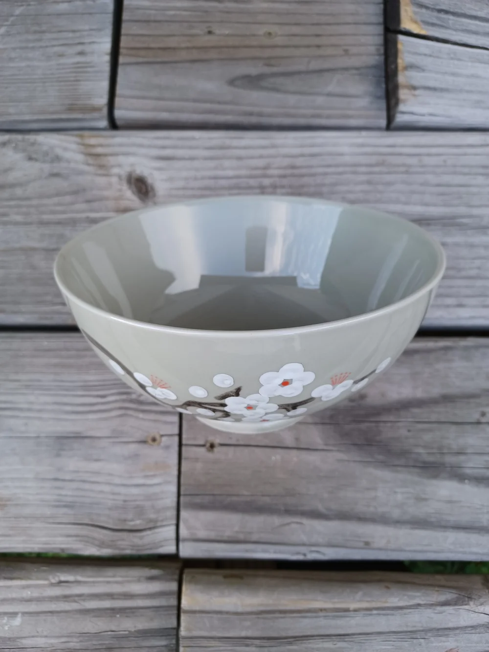 Sakura Bloom pale grey