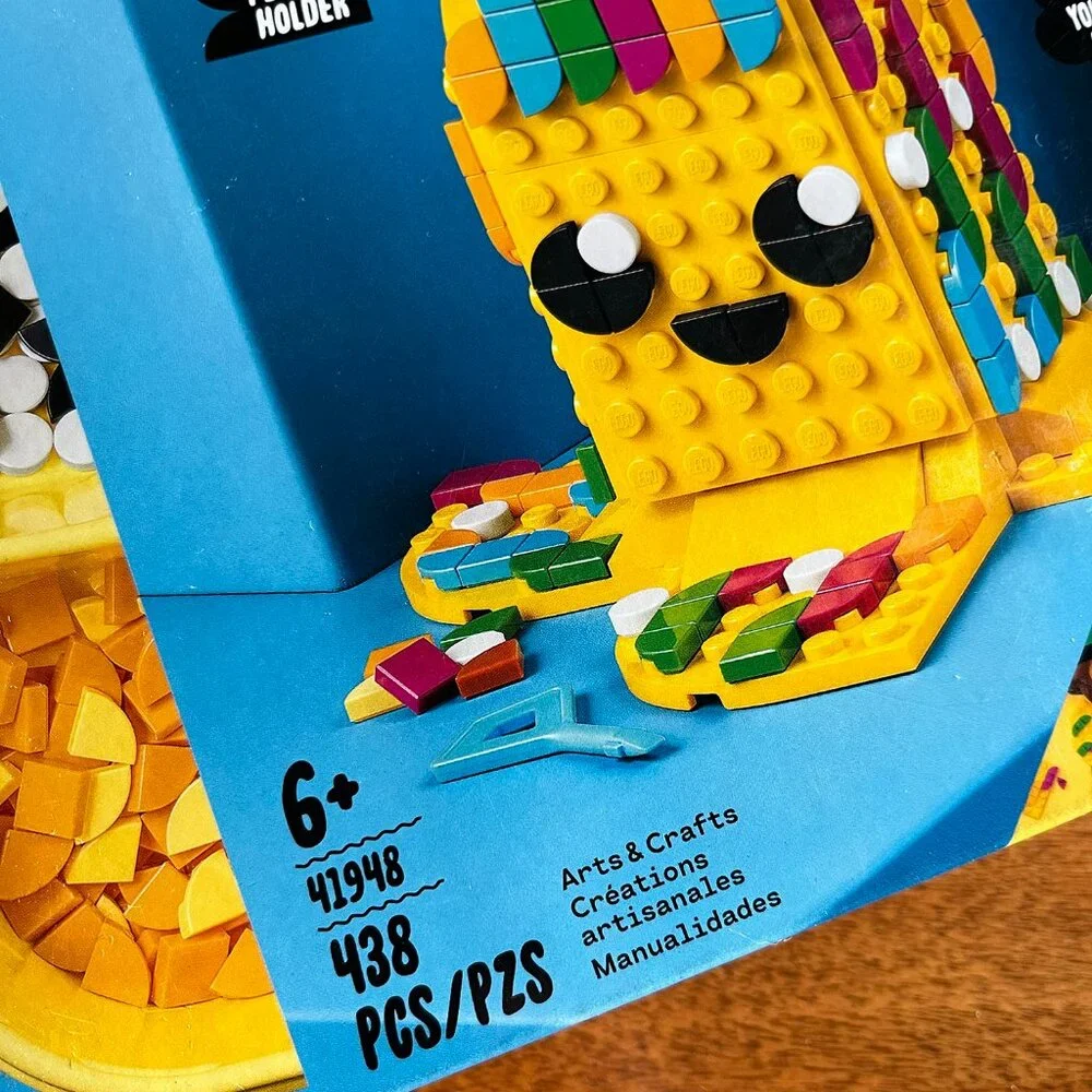 Lego Dots banana pen holder set 41948 NIB