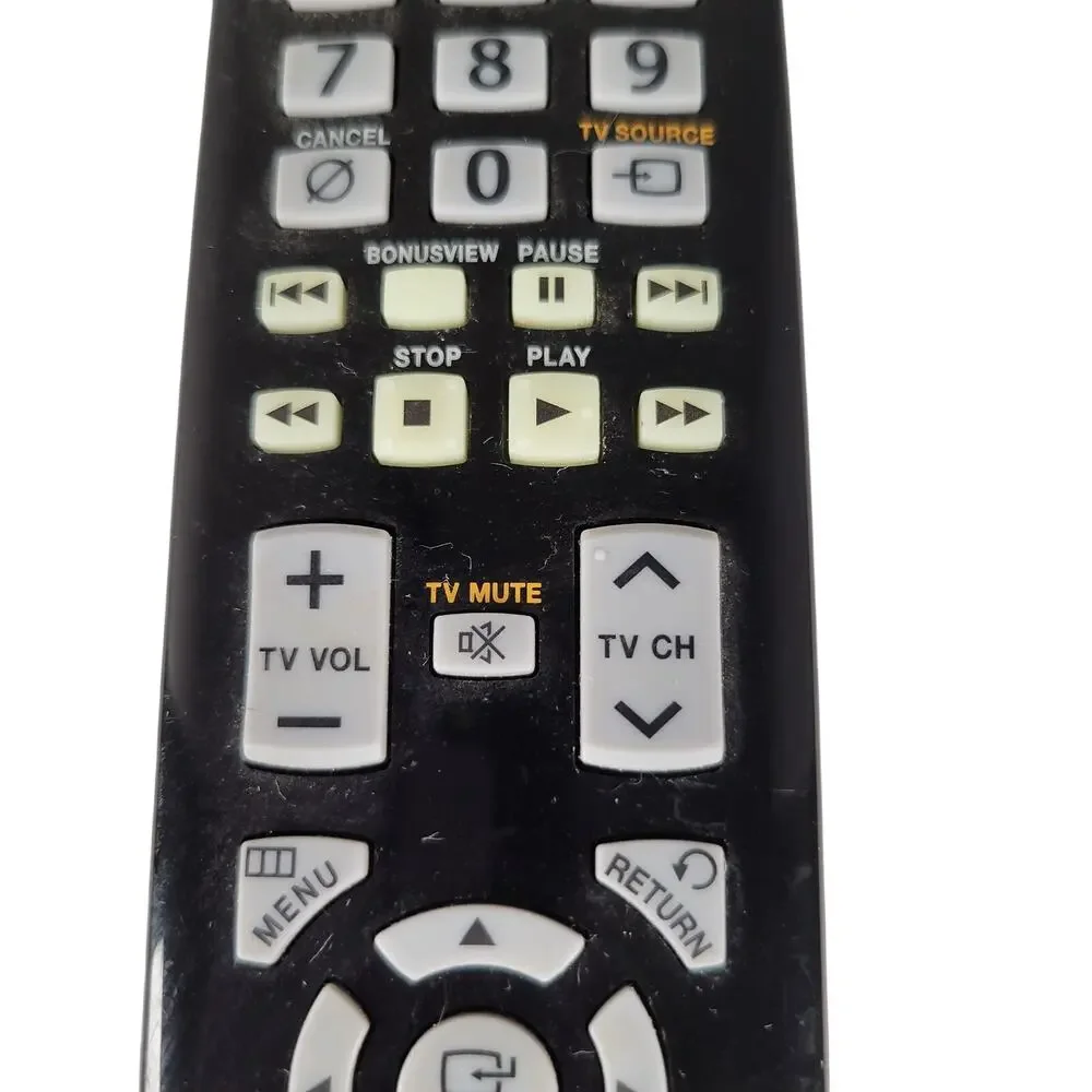 Samsung Remote Control AK59-00104K for Blu-Ray DVD Player Untested