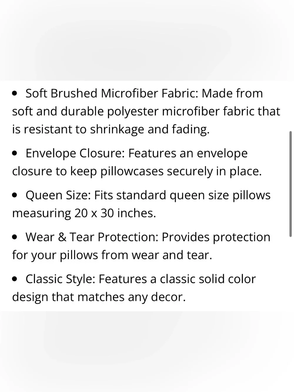 Utopia Bedding includes pack