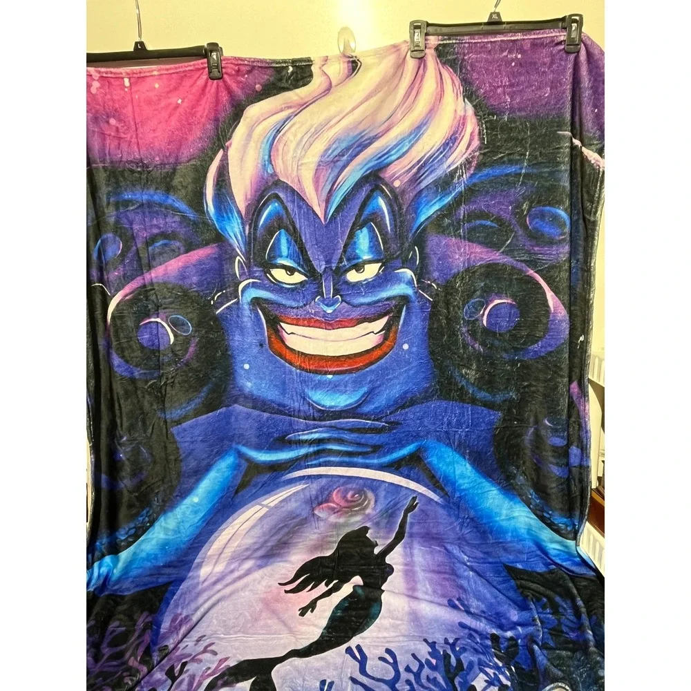 Disney The Little Mermaid Ursula Sea Witch Beach Towel oversized