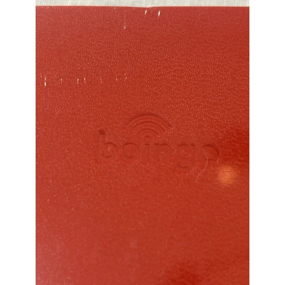 Moleskine Boingo Scarlet Red Journal Notebook 8.5”x 5”