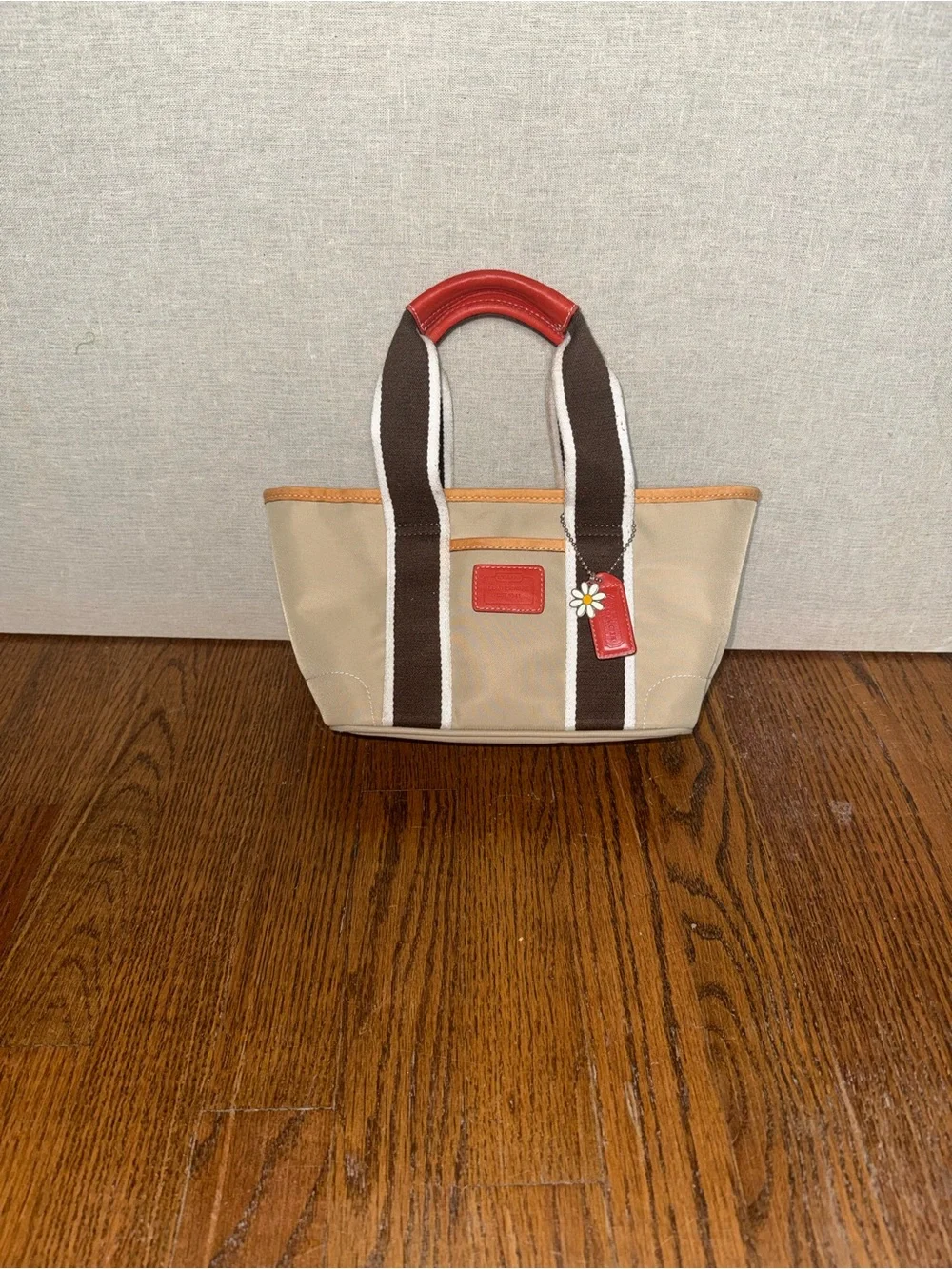 Vintage Coach Hamptons Mini carry tote