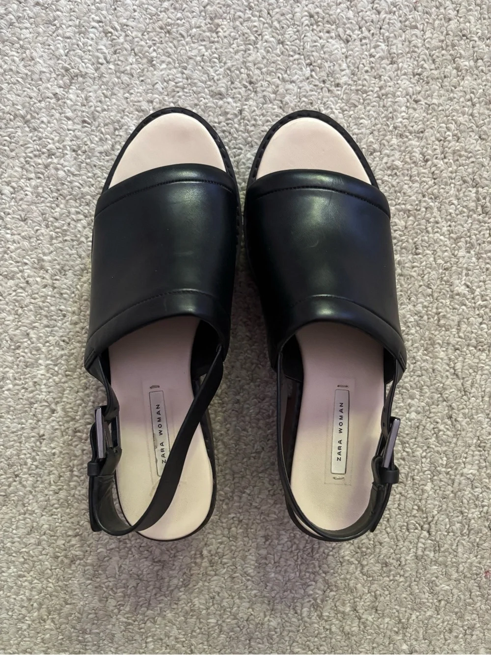 Zara chunky platform
