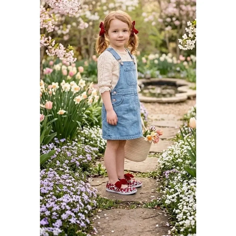 NWT❤️Janie and Jack Girls Floral shoes sz2