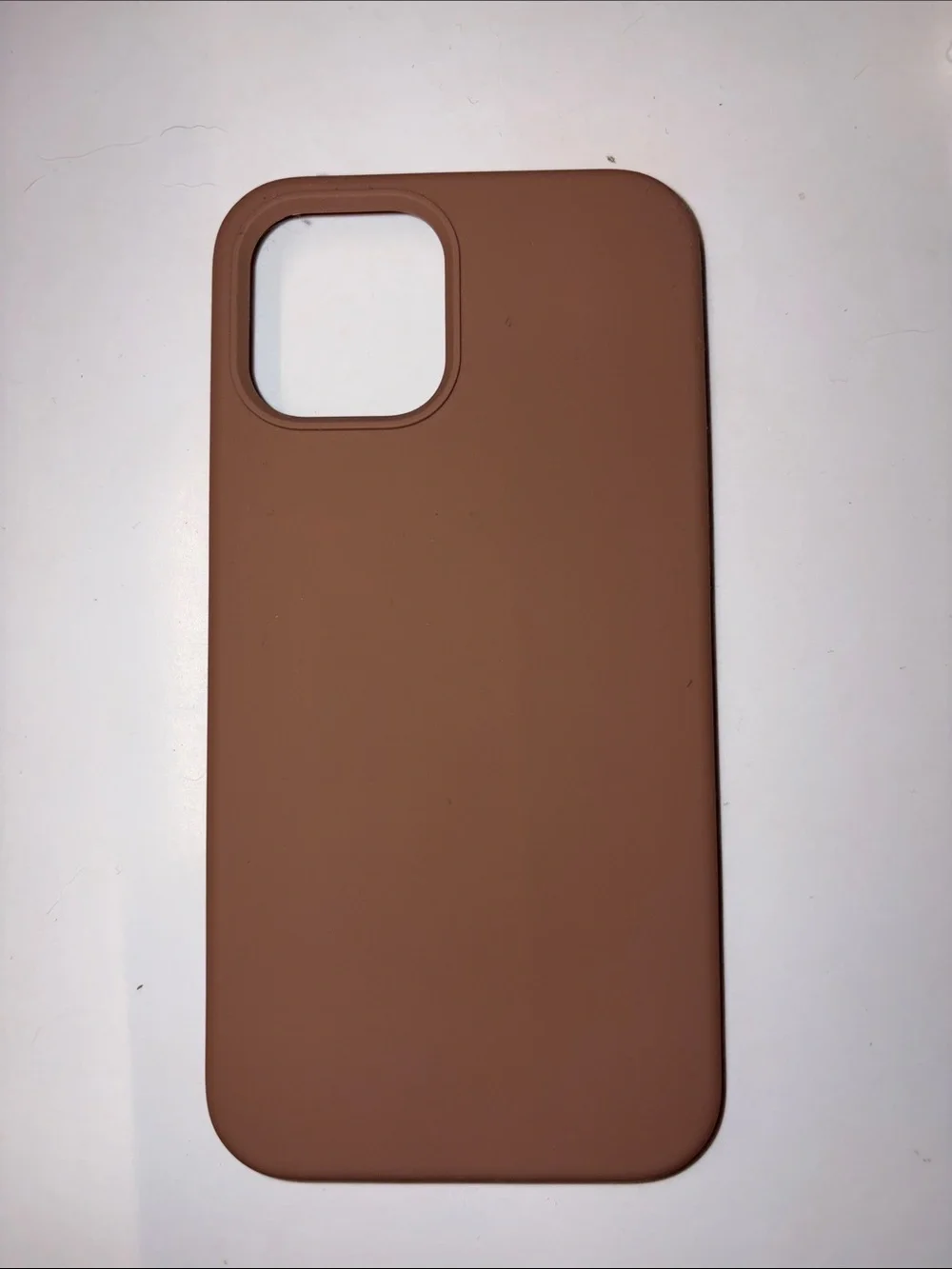 Amazon Silicone Phone Case in Brown - Soft-Touch Protective Cover