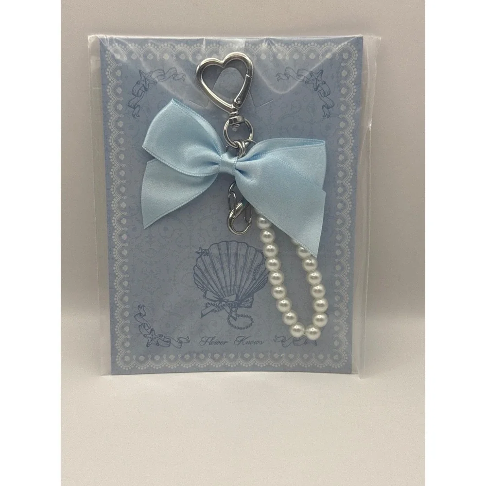 Flower Knows Shells Jewel Collection Hand Mirror Keychain Lip Glaze Highlighter‎