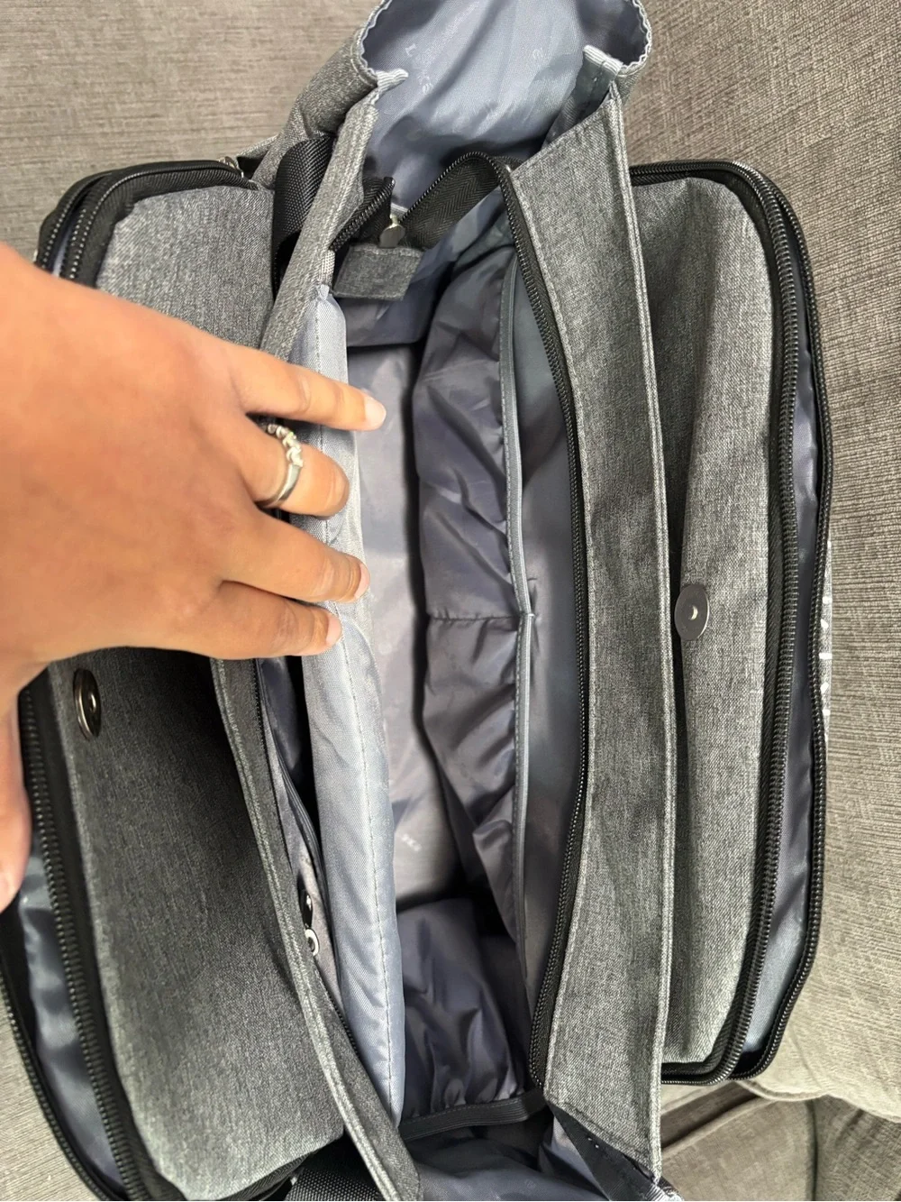 Lekebaby Diaper Tote  bag