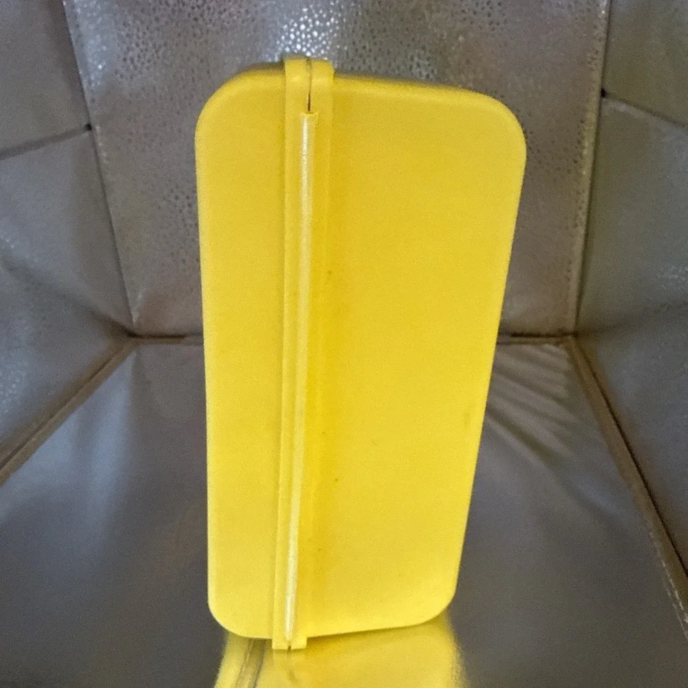 Mini CLIK COOLER - Juice Box/Soda - Insulated Yellow, Outer Circle Products 90s