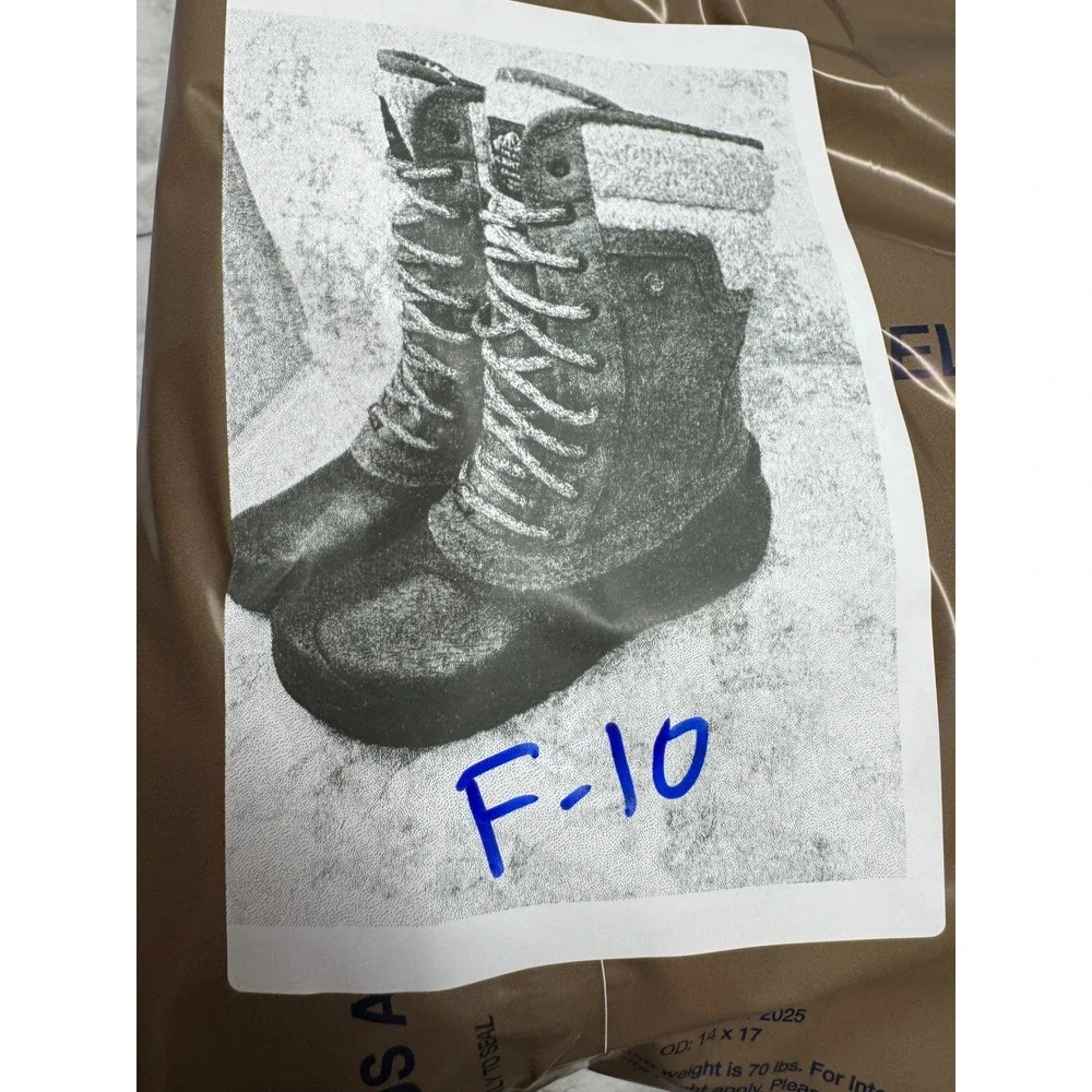 The North Face Shellista II Mid Boots Brown Leather Winter Snow CVX2 Womens 8