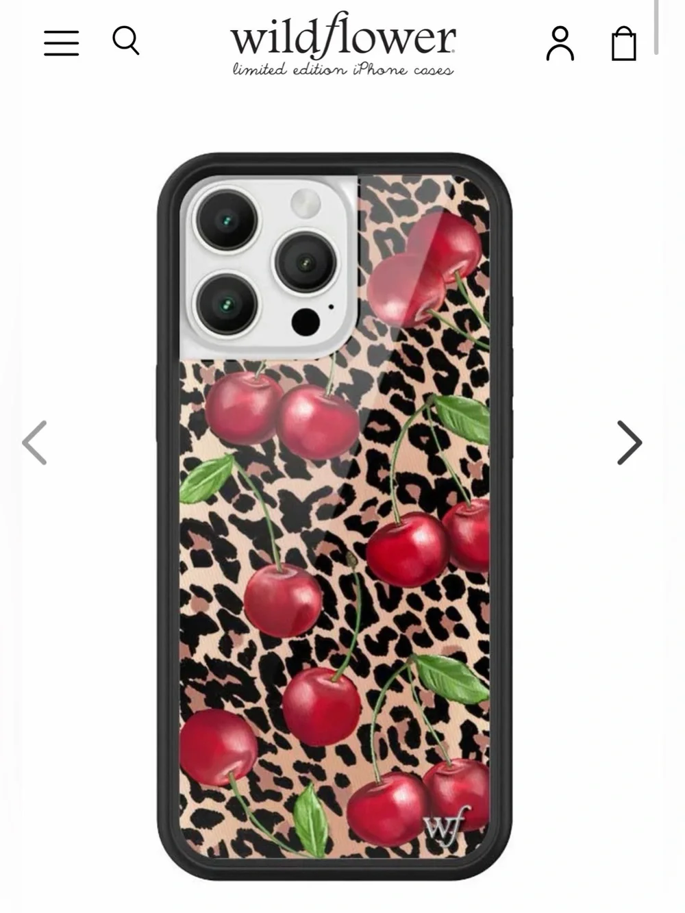 Wildflowers print slim leopard