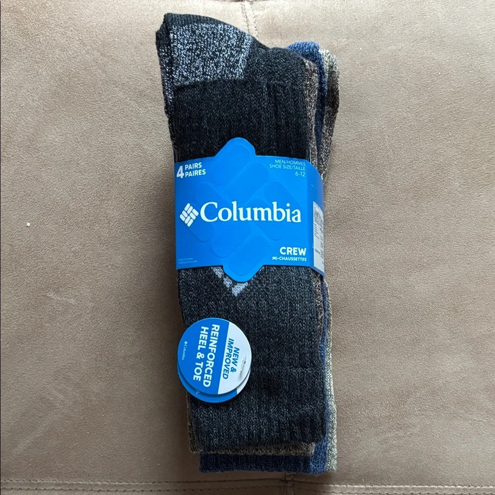 Columbia crew socks