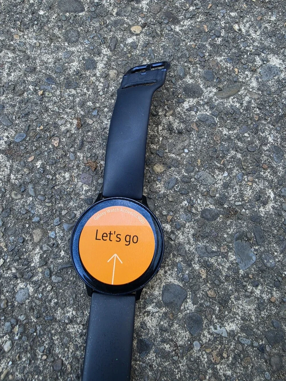 Samsung Galaxy Active2 smartwatch, black