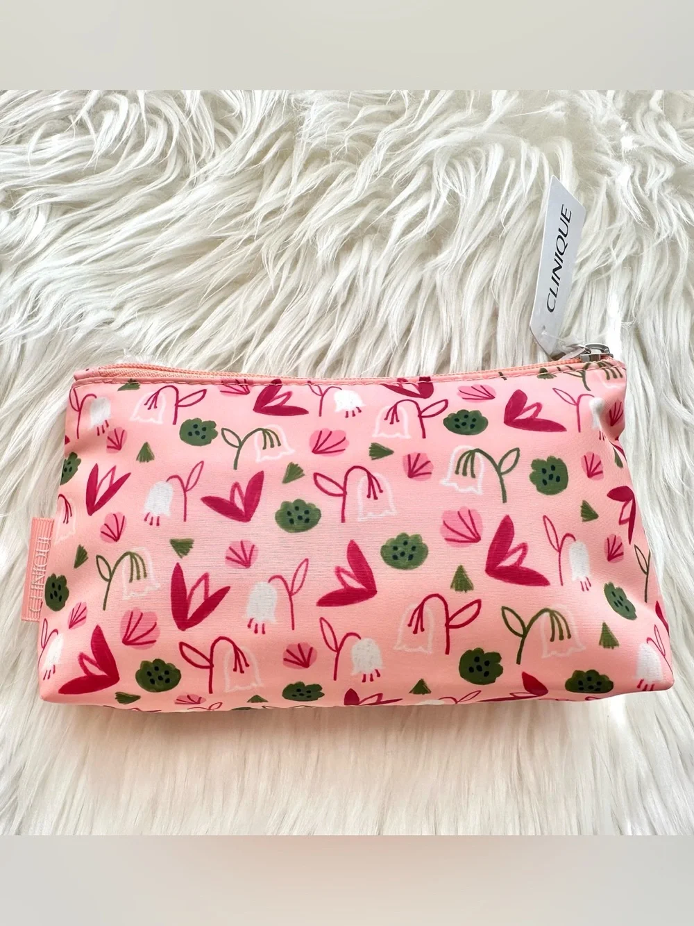 Clinique pink floral