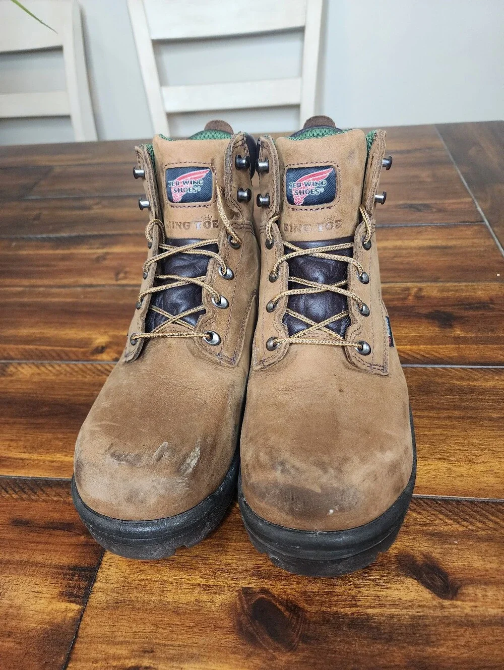 Red Wing King Toe Safety Toe Work Boots | Size 9.5